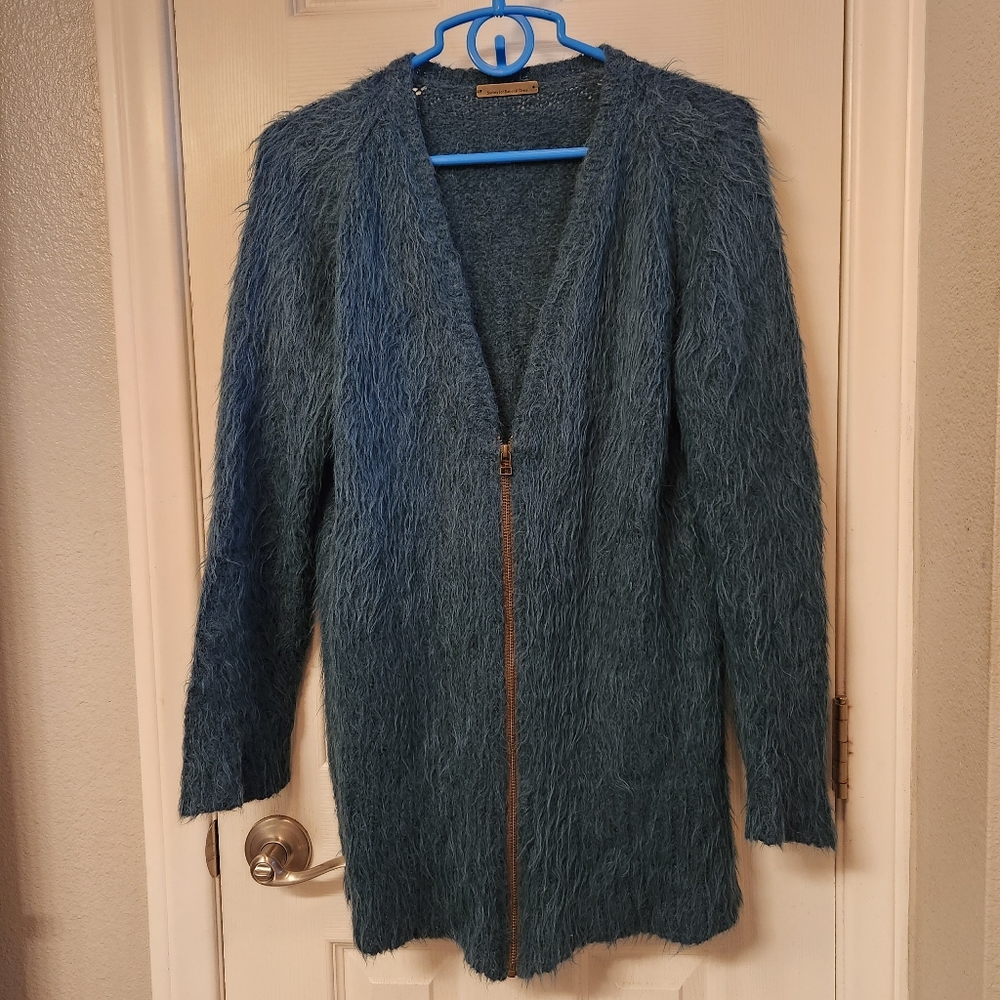 Society for rational dress alpaca/silk blend cardigan sweater size S